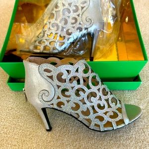 J.Renee evening rhinestone booties